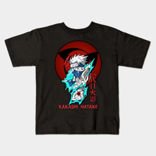 Plesetan peniru hatake jomblo gakada Kakashi Kids T-Shirt